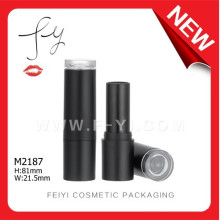 Matte Black ABS Make up Verpackung